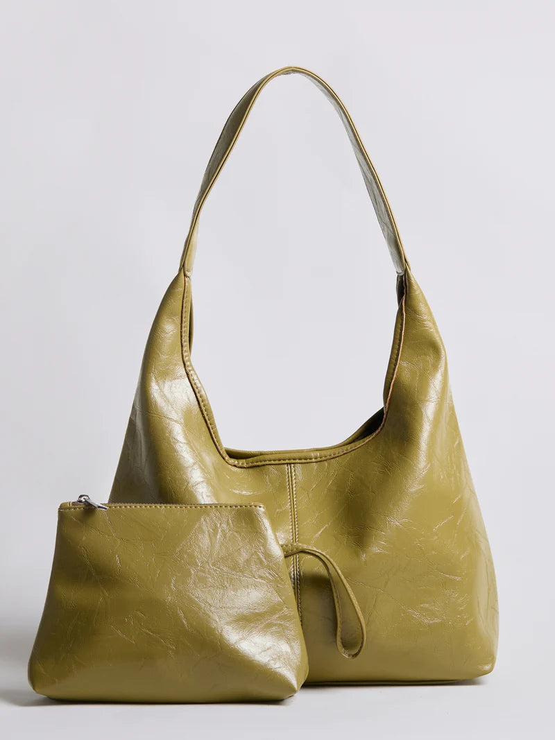 Scarlett Distressed Leather Tote