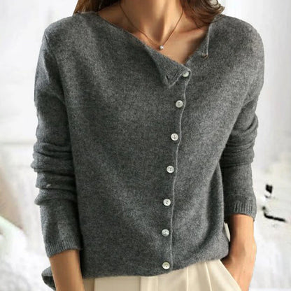 TOPS | Soft cardigan with stylish button closure