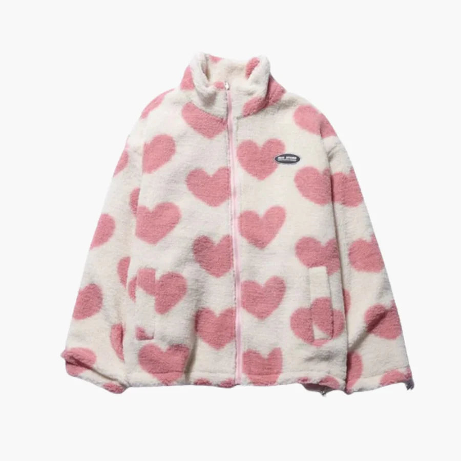 Anni | Double-sided heart coat - unique collection