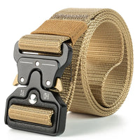 Khaki Buckle Gold