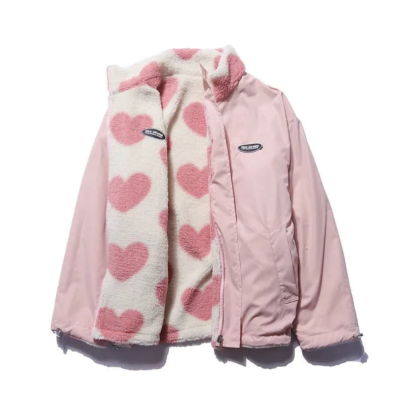 Anni | Double-sided heart coat - unique collection