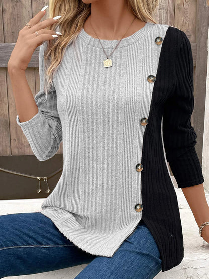 TOPS | Stilvolles Strick-Sweatshirt