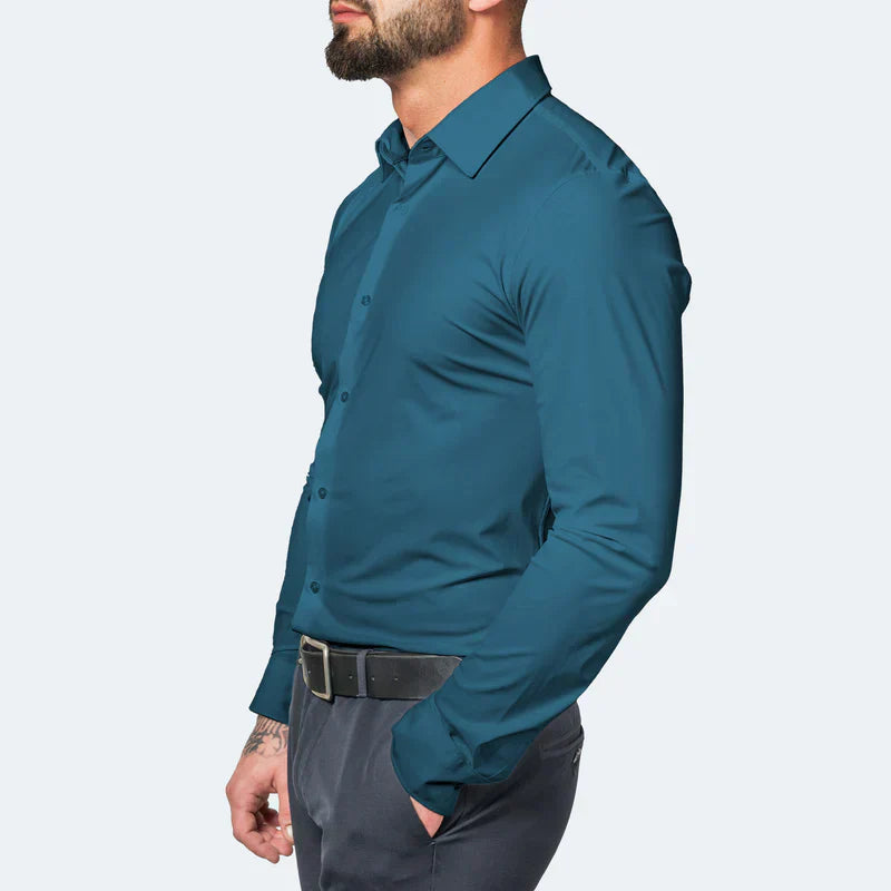 Wrinkle-Resistant Slim Fit Shirt