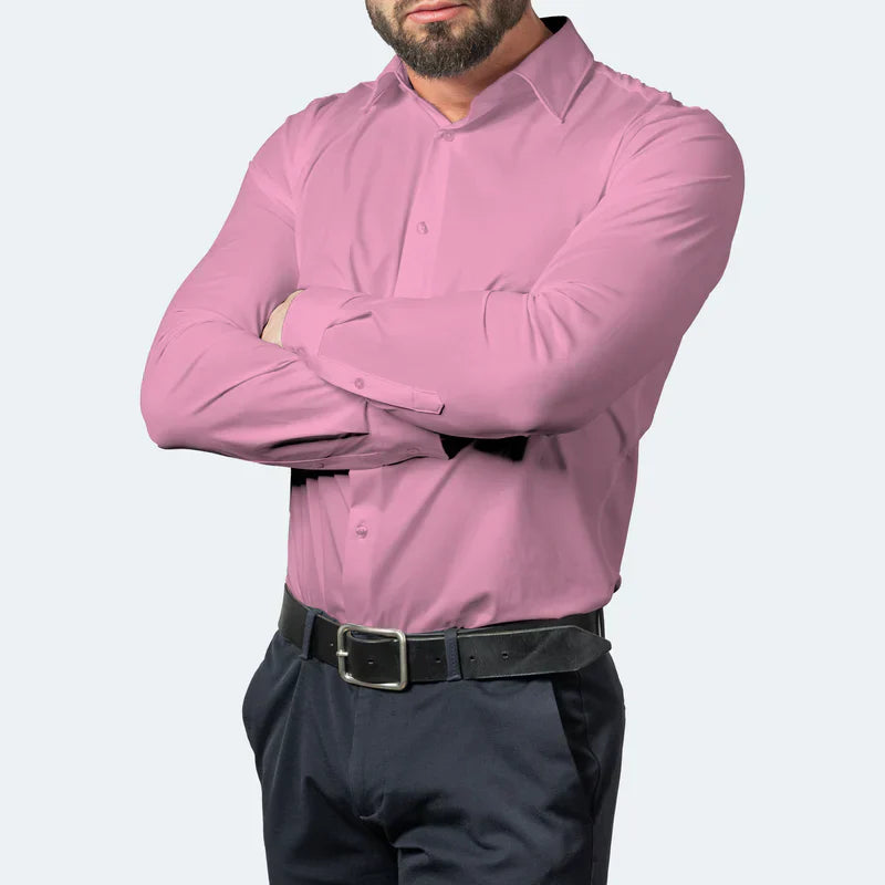 Wrinkle-Resistant Slim Fit Shirt